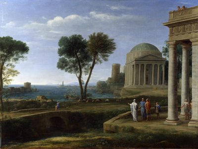 Aeneas in Delos by Claude Lorrain